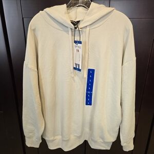 Buffalo David Bitton NWT Women's Sz L Super Soft Stretch Fleece Pullover Hoodie
